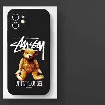 ブランド stussy風 iphone 15plus 携帯ケース 