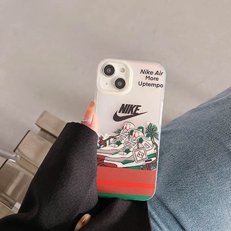 Nike 男女兼用 PE 流行り ケース  iPhone15 Pro レーザー case  