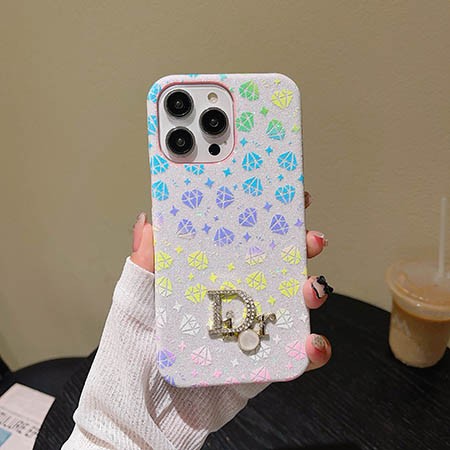 dior風 iphone15プラス スマホケース 