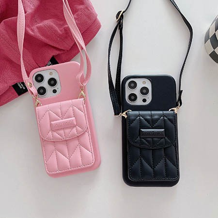 ハイブランド 携帯ケース iphone17 ミュウミュウ miumiu 