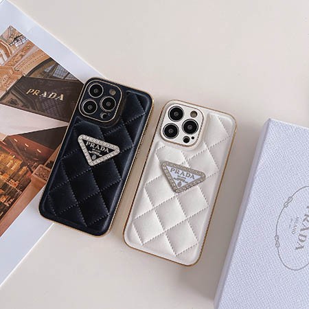 メタルロゴ ハイブランド 携帯ケース iphone17 プラダ prada  