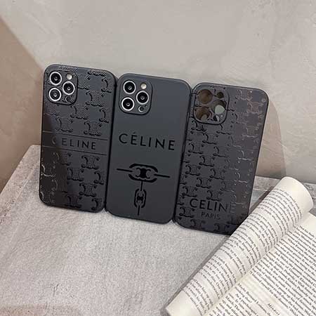 ハートマーク ブランド スマホケース iphone14 セリーヌ 