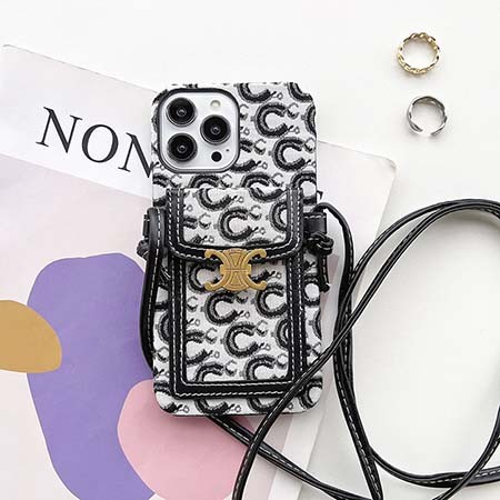celine アイフォーン14promax 携帯ケース 