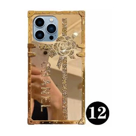シャネル iphone13pro ケース  チェック柄