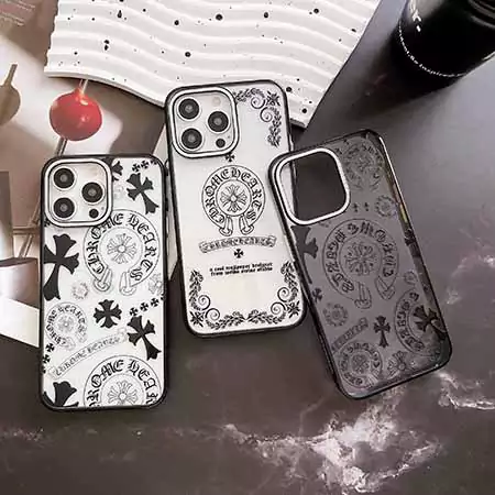 クロームハーツ風 携帯ケース アイフォン17 