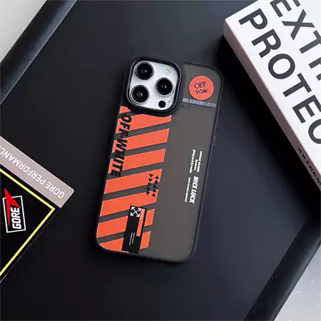 アイフォン15 スマホケース off white 