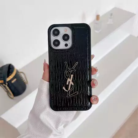 アイフォーン11 スマホケース イヴサンローラン風 