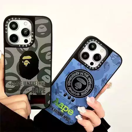 エイプ風 スマホケース アイフォン17promax 
