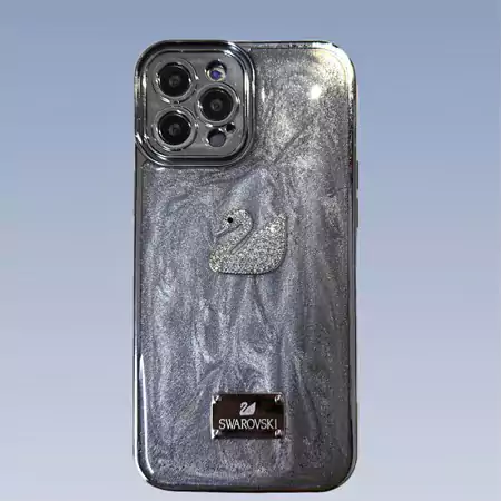 アイホン17プラス スマホケース スワロフスキー風 