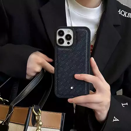 アイフォン17 カバー montblanc風 