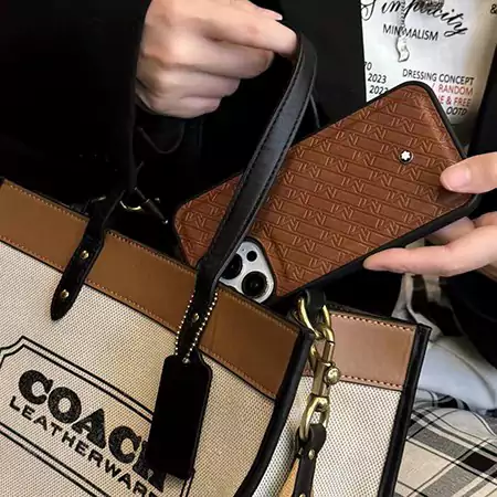 アイフォーン17pro モンブラン風 カバー 