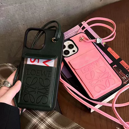 ブランド スマホケース  黒