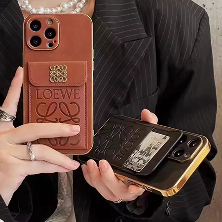 流行り loewe ロエベ スマホケース アイフォーン17プロ 