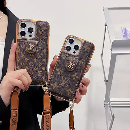 ホワイト vuitton スマホケース アイフォン15 pro 