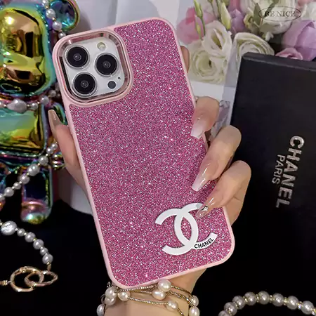iphone17プロ カバー シャネル風 