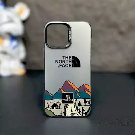 ゴールド ブランド スマホケース iphone17 ザ・ノース・フェイス 