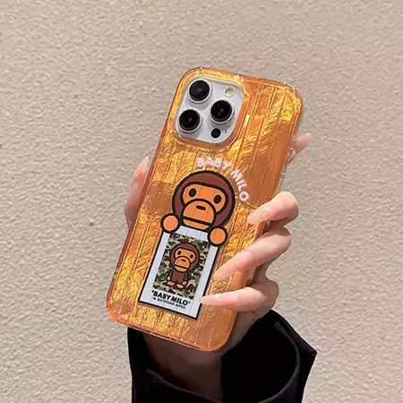 iphone17plus 携帯ケース ア・ベイシング・エイプ風 