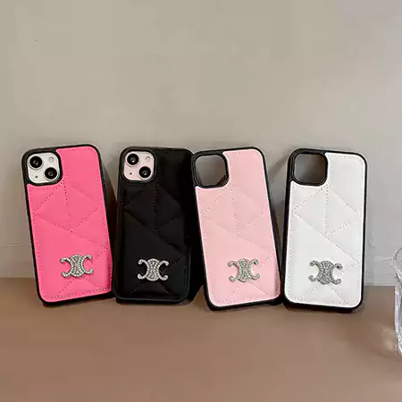 セリーヌ celine アイフォン15 pro max ケース  本革