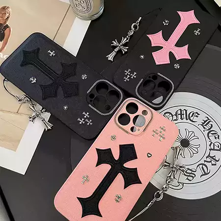 ブランド カバー アイフォン17promax chrome hearts 