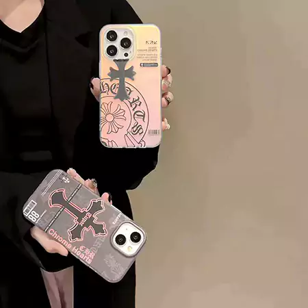 アイホン17 クロームハーツ風 スマホケース 