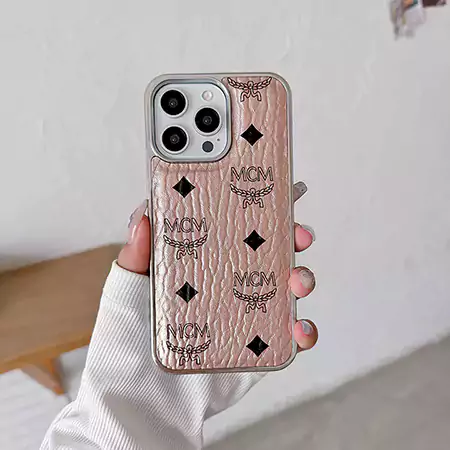 mcm風 アイフォン14plus スマホケース 