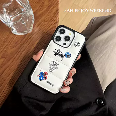 アイフォーン17pro ケース stussy風 