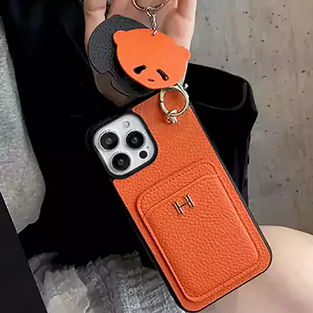アイフォン17プラス hermes風 スマホケース 