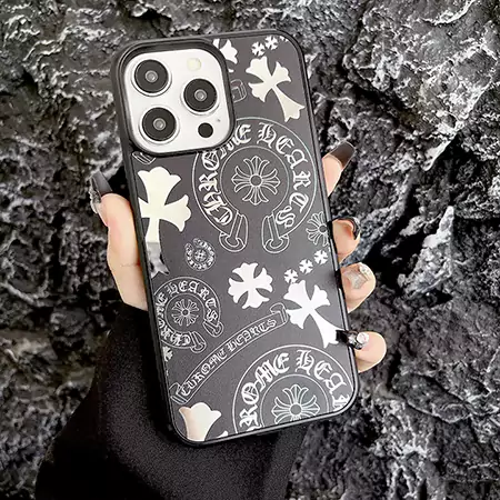 アイフォン17プロ ケース クロームハーツ風 