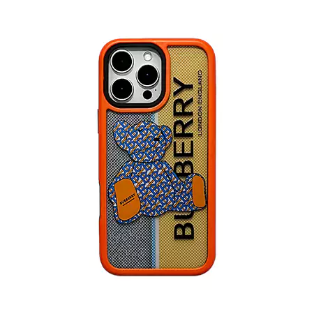 アイフォーン17pro max ケース burberry風 