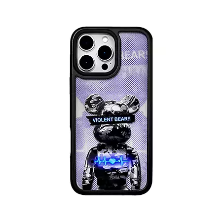 アイフォン17プロ スマホケース bearbrick風 