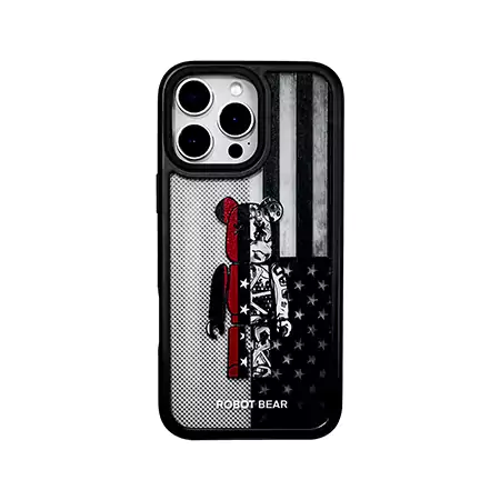 iphone17pro max ベアブリック風 携帯ケース 