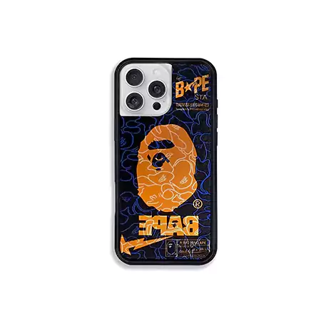 アイフォン17プラス bape ア・ベイシング・エイプ スマホケース 