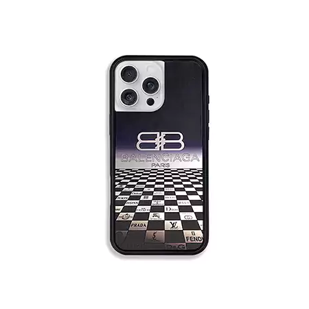 iphone 14pro バレンシアガ風 スマホケース 