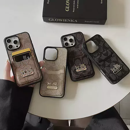 アイフォン17 スマホケース coach風 