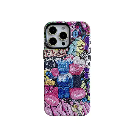 アイフォン 14pro max カウズ kaws スマホケース 