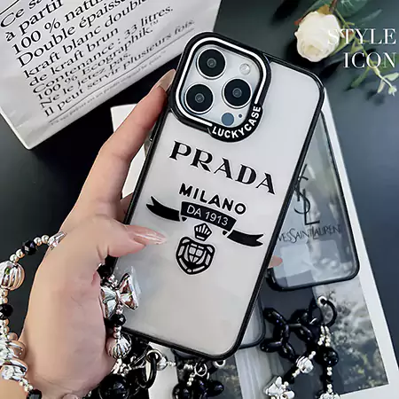 アイフォン17 prada風 スマホケース 