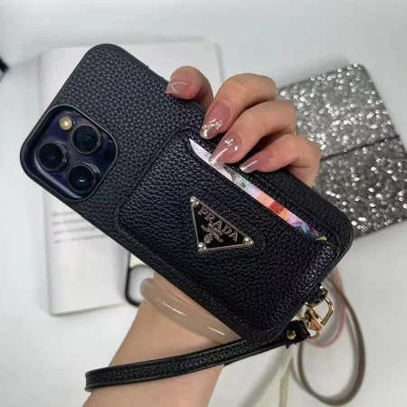 アイフォン 14 prada風 スマホケース 
