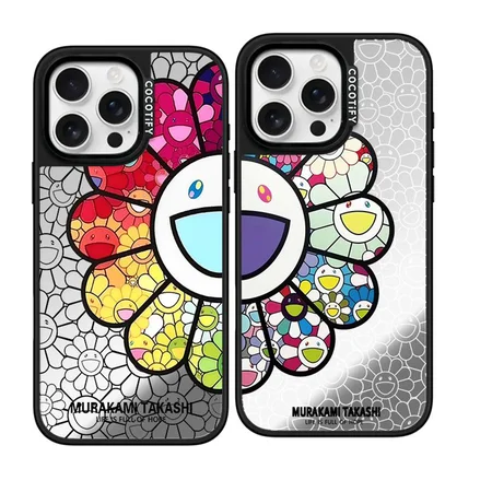 アイホン17プロ 携帯ケース murakami sunflower カイカイキキ 