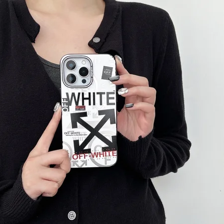 アイホン17プラス off white スマホケース 