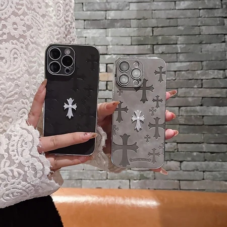 ハイブランド ケース アイホン13プロmax chrome hearts クロームハーツ  ブランド