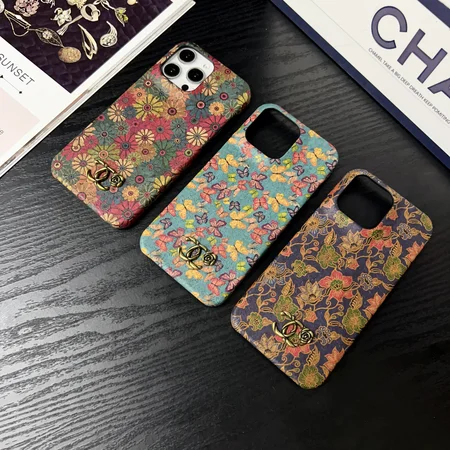 ブランド スマホケース iphone12プロ シャネル風  財布付き