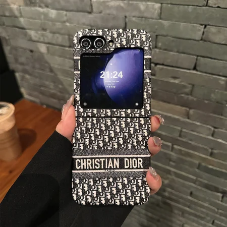 ギャラクシー ZFlip3 ディオール風 ケース 