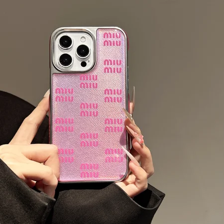 ハイブランド ミュウミュウ miumiu アイホン 15 スマホケース  低価格