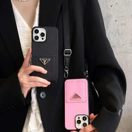 prada風 ケース iphone16  流砂殻