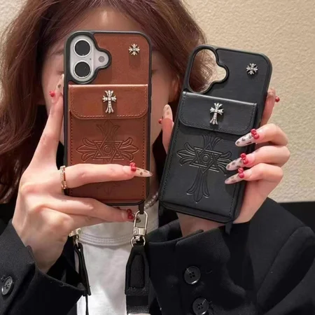 アイホン12 mini スマホケース クロームハーツ風 
