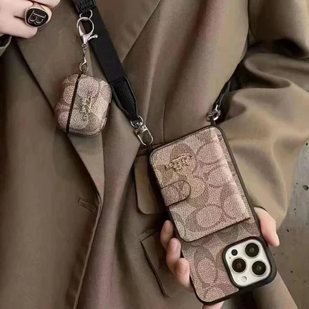 coach風 iphone15 plus 携帯ケース 