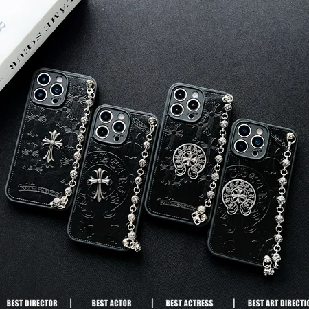 アイフォーン 14プロ max スマホケース chrome hearts 