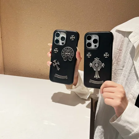 クロームハーツ風 カバー iphone17プロ 