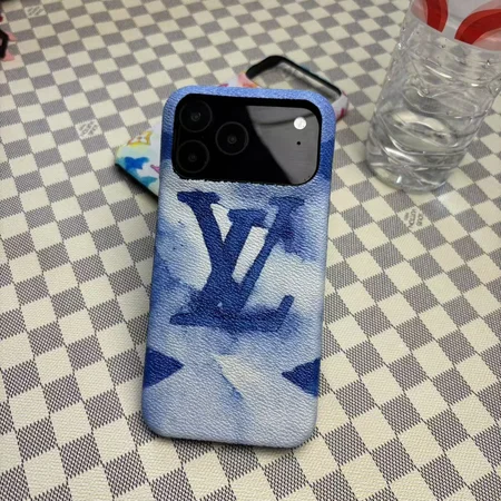 vuitton風 iphone17 カバー 