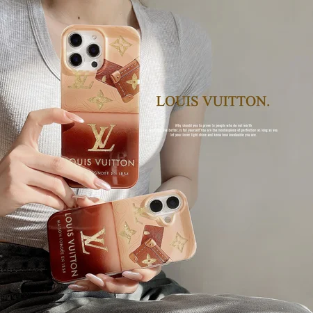 ロゴ型押し lv カバー iphone16 Pro 